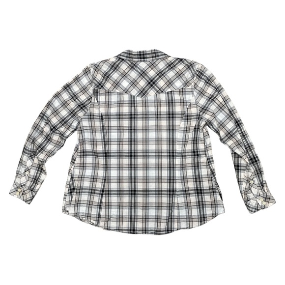 Torrid Plaid Button Down Shirt - Picture 6 of 6